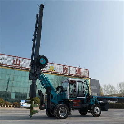 Liqiang 4WD Tekerlekli Döner Sondaj Makinesinin Avantajları